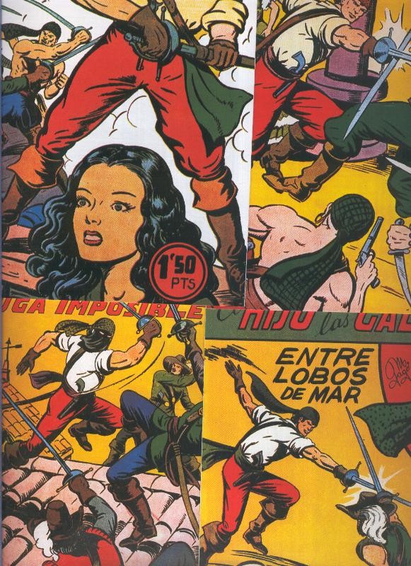 Facsimil: El hijo de las galeras, coleccion  