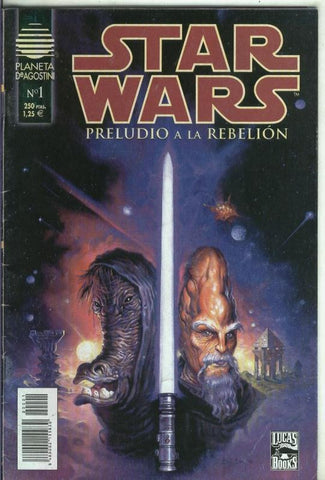 Planeta: Star Wars preludio a la rebelion numero 1
