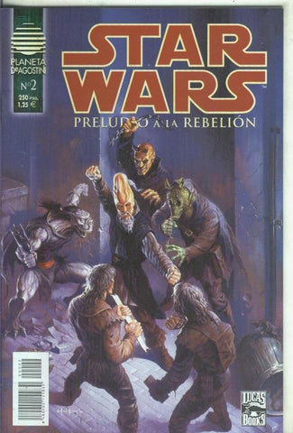 Planeta: Star Wars preludio a la rebelion numero 2