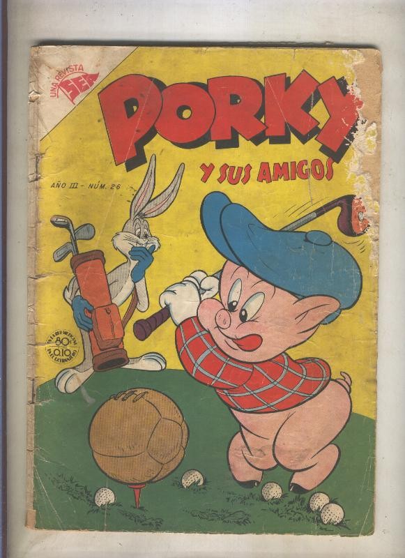 Porky y sus amigos numero 026 (mal estado)