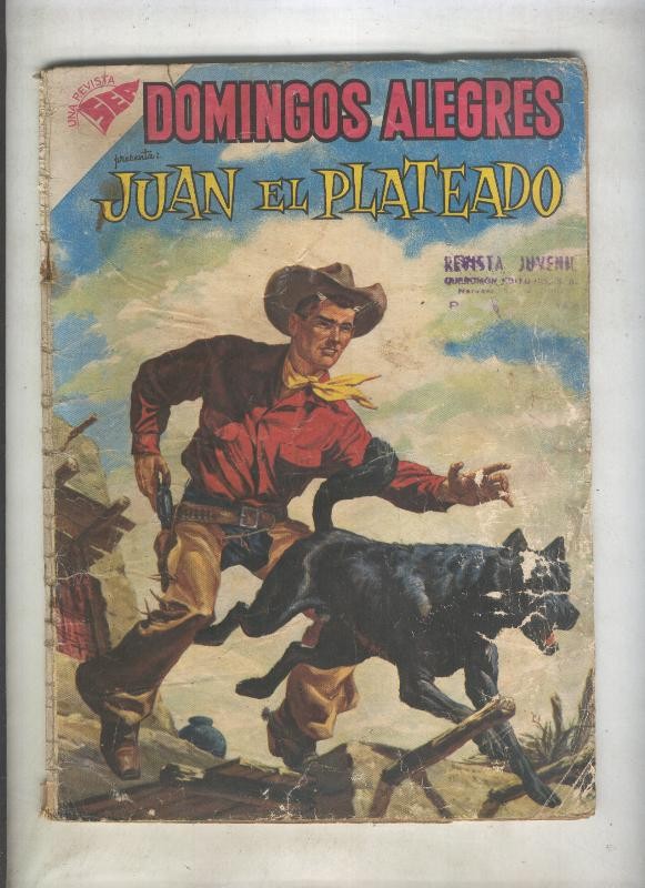 Domingos Alegres presenta Juan el Plateado numero 256 (aviejado)