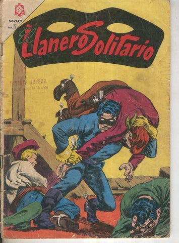 El Llanero Solitario numero 150 (aviejado)