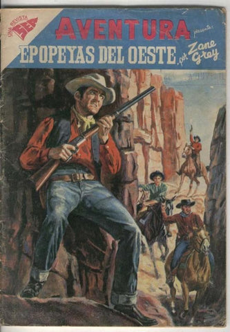 Aventura numero 095: Epopeyas del Oeste por Zane Grey