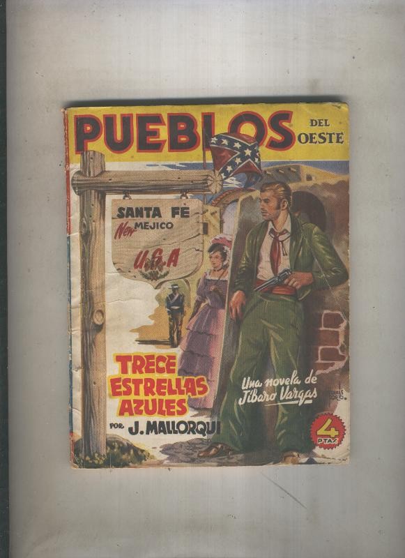 Pueblos del oeste: Trece estrellas azules (aviejado)