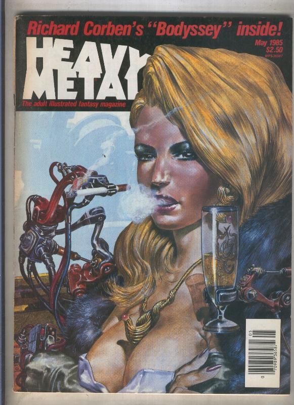 Heavy Metal numero mayo 1985