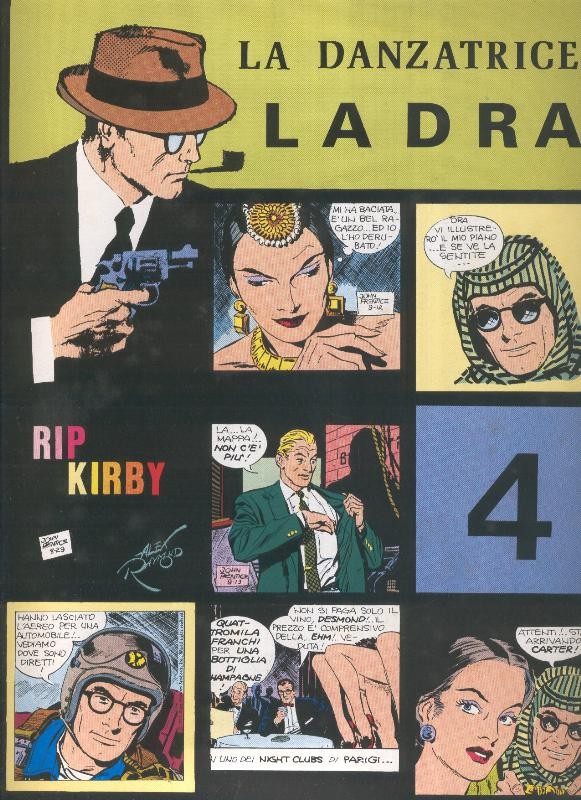Rip Kirby de John Prentice numero 04: La danzatrice Ladra