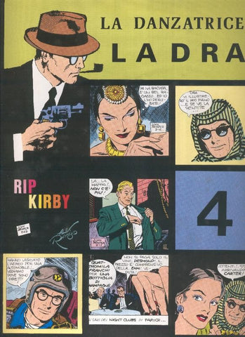 Rip Kirby de John Prentice numero 04: La danzatrice Ladra