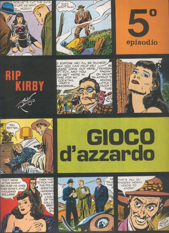 Rip Kirby de Alex Raymond numero 05: Gioco d,azzardo