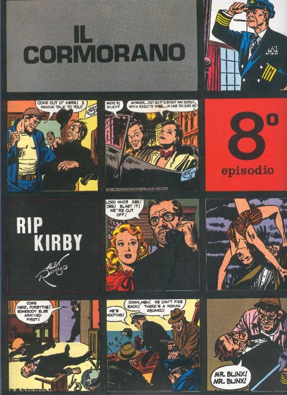 Rip Kirby de Alex Raymond numero 08: Il cormorano