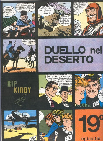 Rip Kirby de Alex Raymond numero 19: Duello nel deserto