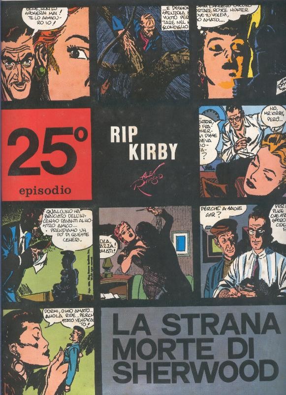 Rip Kirby de Alex Raymond numero 25: La strana morte di sherwodd