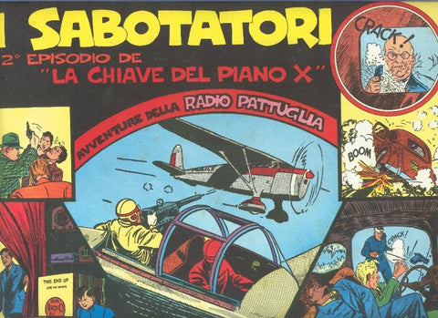 Radio Pattuglia numerado 27 a boligrafo en laterial superior izquierdo