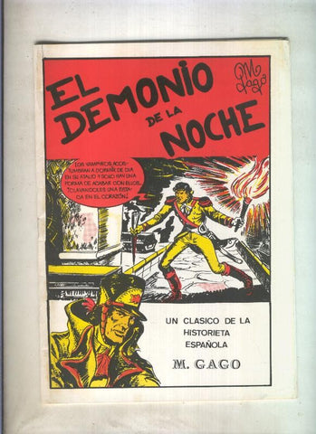 Maestros de la Historieta numero 13: El demonio de la noche