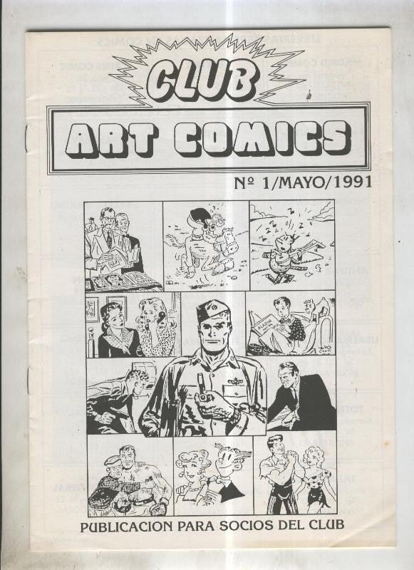 Fanzine: Art Comics numero 1