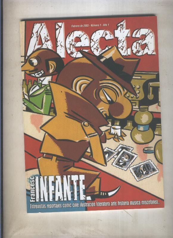 Fanzine: Alecta numero 1 (febrero 2003)