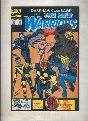 The New Warriors volumen 1 numero 022 (1992)