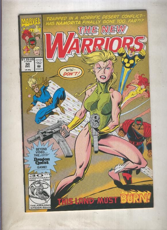 The New Warriors volumen 1 numero 030 (1992)