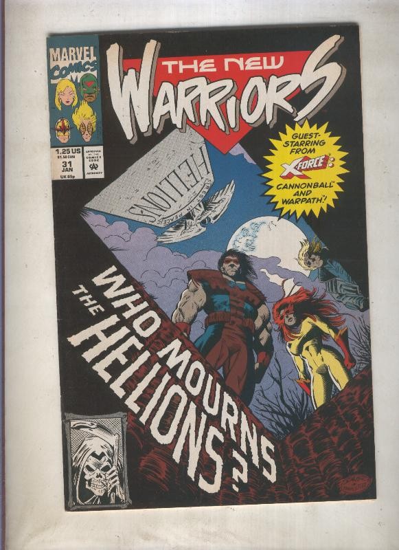 The New Warriors volumen 1 numero 031 (1993)