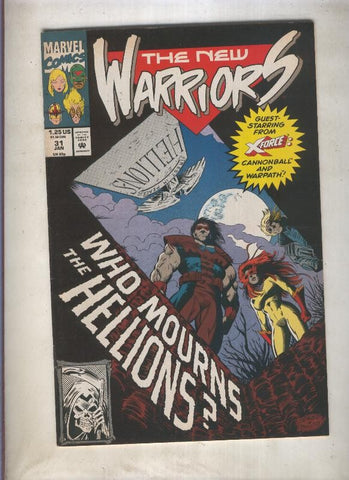 The New Warriors volumen 1 numero 031 (1993)