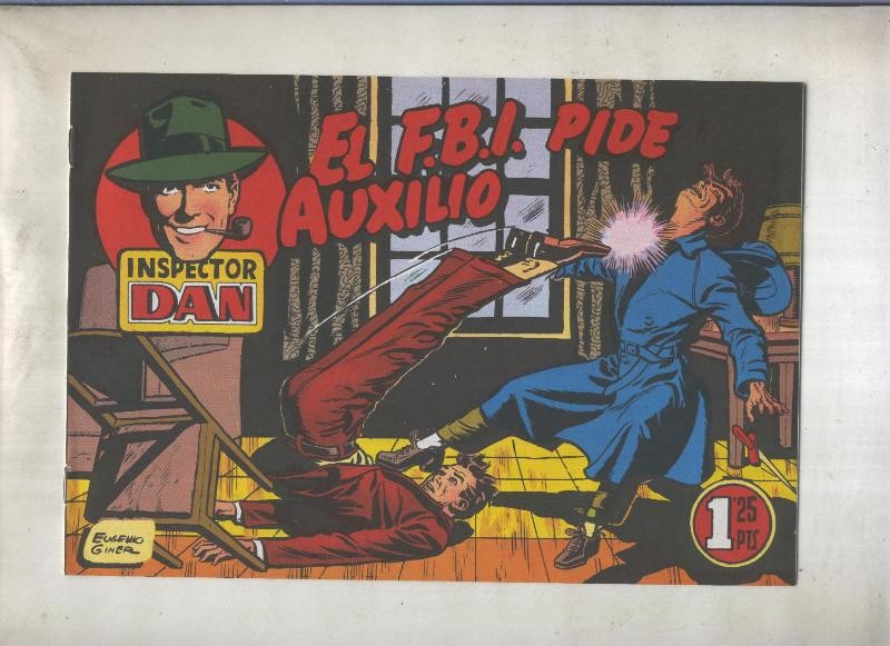 Inspector Dan facsimil numero 04: El F.B.I. pide auxilio