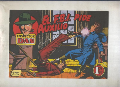 Inspector Dan facsimil numero 04: El F.B.I. pide auxilio