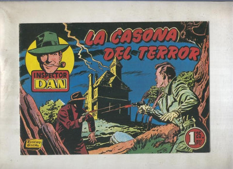 Inspector Dan facsimil numero 21: La casona del terror