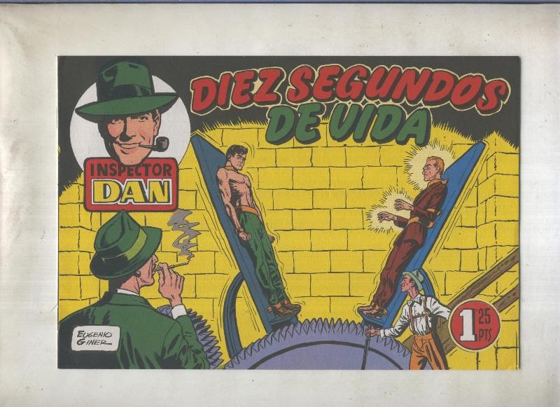 Inspector Dan facsimil numero 24: Diez segundos de vida