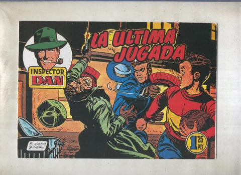Inspector Dan facsimil numero 58: La ultima jugada