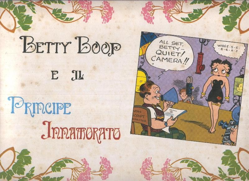Betty Boop: Il Principe Innamorato (portada cogida con grapa)