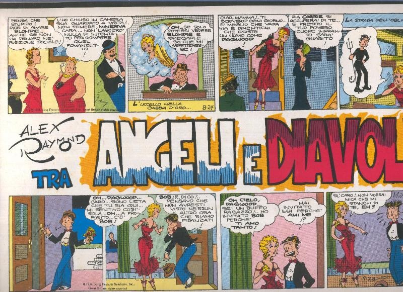 Blondie, edicio en italiano: Angeli e Diavoli