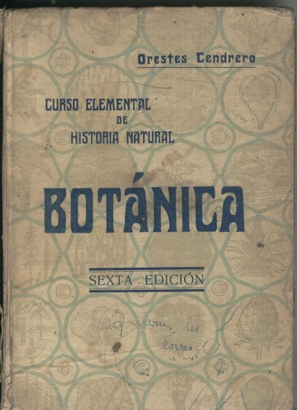 Curso elemental de historia natural: Botanica