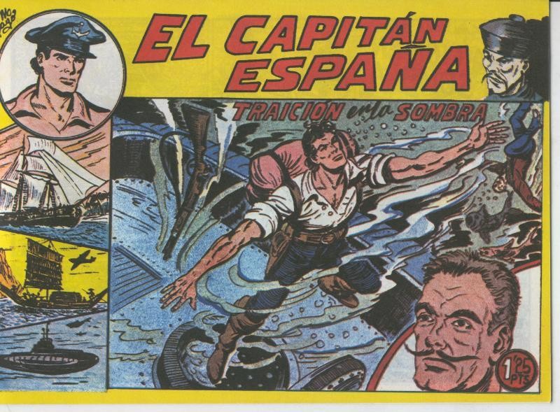 El Capitan España facsimil numero 07: Traicion en la sombra
