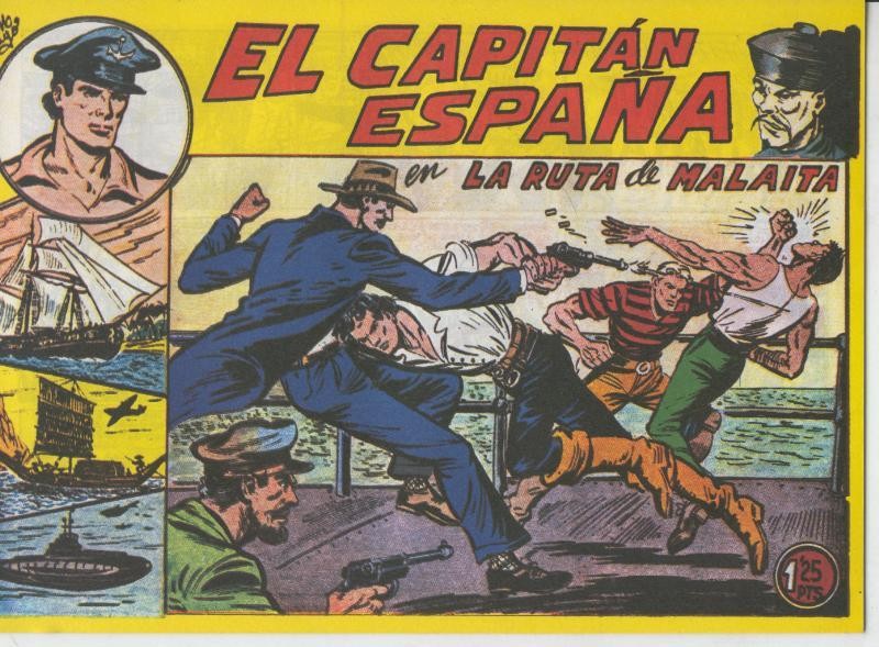 El Capitan España facsimil numero 10: La ruta de Malaita