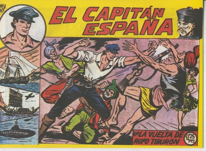 El Capitan España facsimil numero 11: La vuelta de Rufo Tiburon