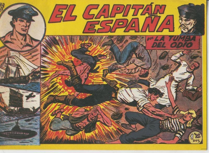 El Capitan España facsimil numero 20: La tumba del odio