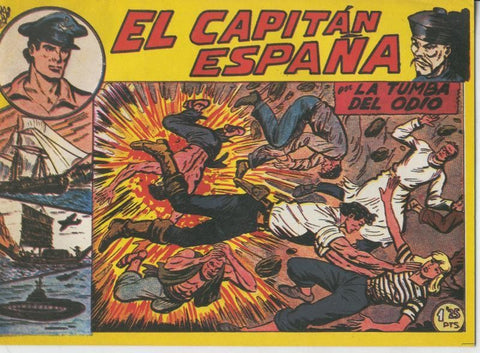 El Capitan España facsimil numero 20: La tumba del odio
