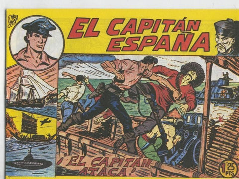 El Capitan España facsimil numero 06: El capitan ataca