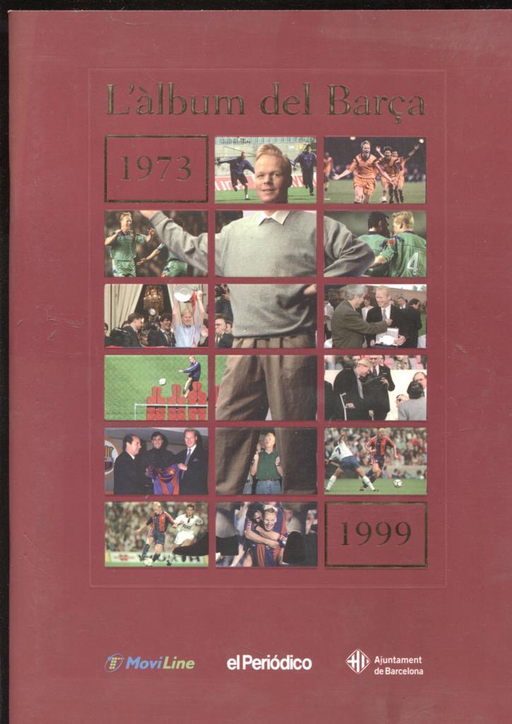 Album de Cromos: Album del Barça 1973-1999