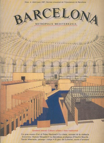 Barcelona metropolis mediterrania numero 4, abril/junio 1987