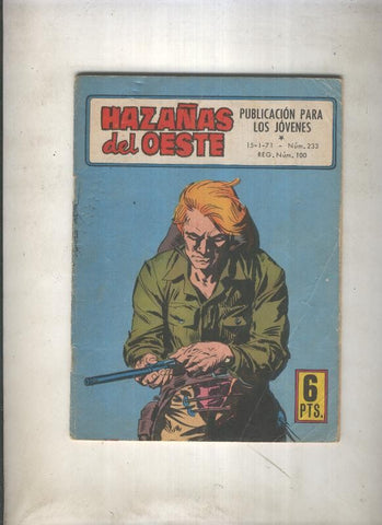 Hazañas del Oeste numero 233: Pistolas y puños (Cesar)