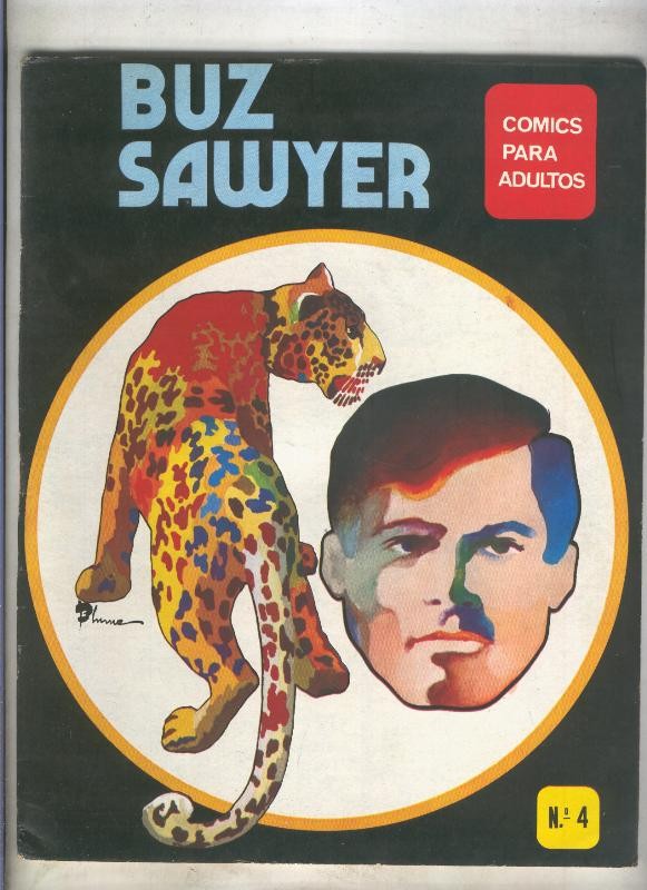 Buz Sawyer numero 4: Cosas sagradas (numerado 4 en trasera(