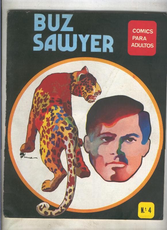 Buz Sawyer numero 4: Cosas sagradas (numerado 5 en trasera(