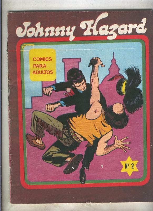 Johnny Hazard numero 2: El caliz de Cellini (numerado 1 en trasera)