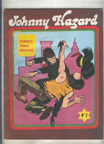 Johnny Hazard numero 2: El caliz de Cellini (numerado 2 en trasera)