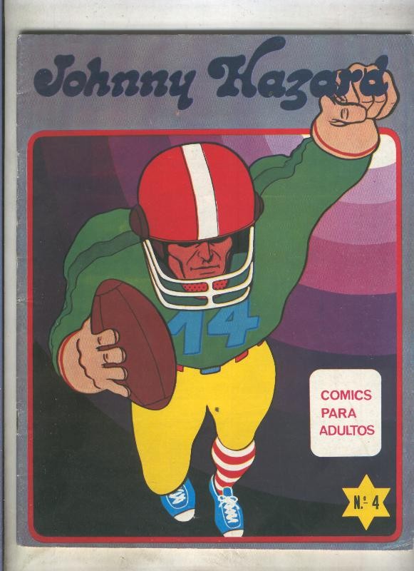 Johnny Hazard numero 4: La amenaza (numerado 2 en trasera)