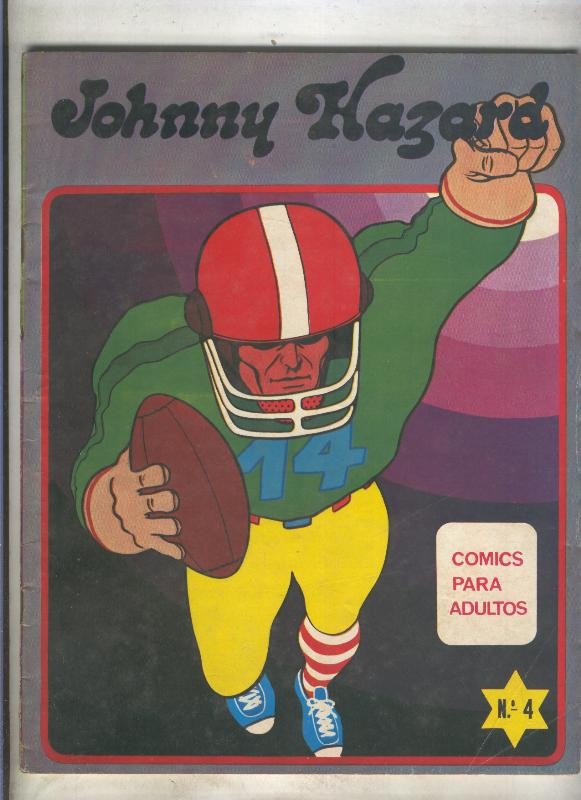 Johnny Hazard numero 4: La amenaza (numerado 3 en trasera)