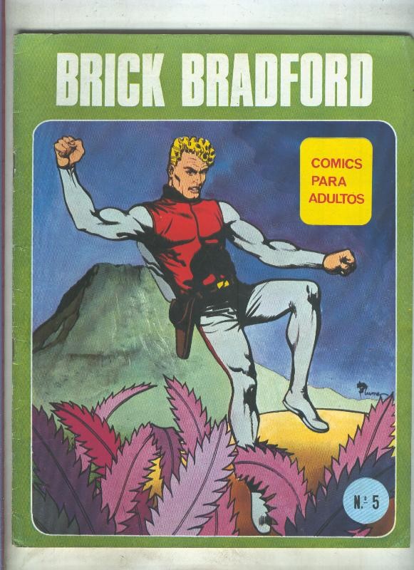 Brick Bradford numero 5: La locura de Petro Leur (numerado 1 en trasera)