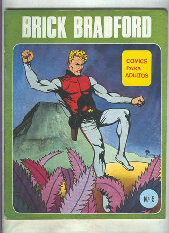 Brick Bradford numero 5: La locura de Petro Leur (numerado 4 en trasera)