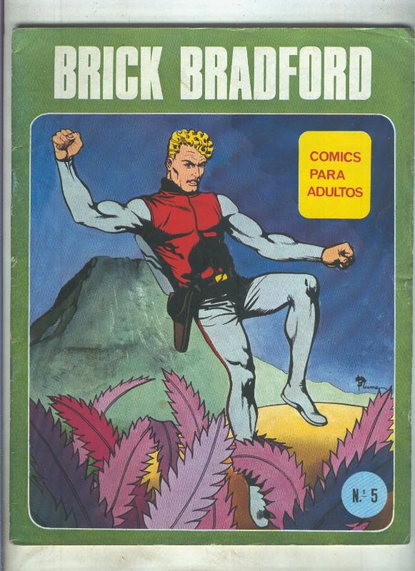 Brick Bradford numero 5: La locura de Petro Leur (numerado 7 en trasera)
