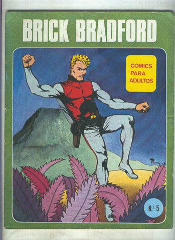 Brick Bradford numero 5: La locura de Petro Leur (numerado 7 en trasera)